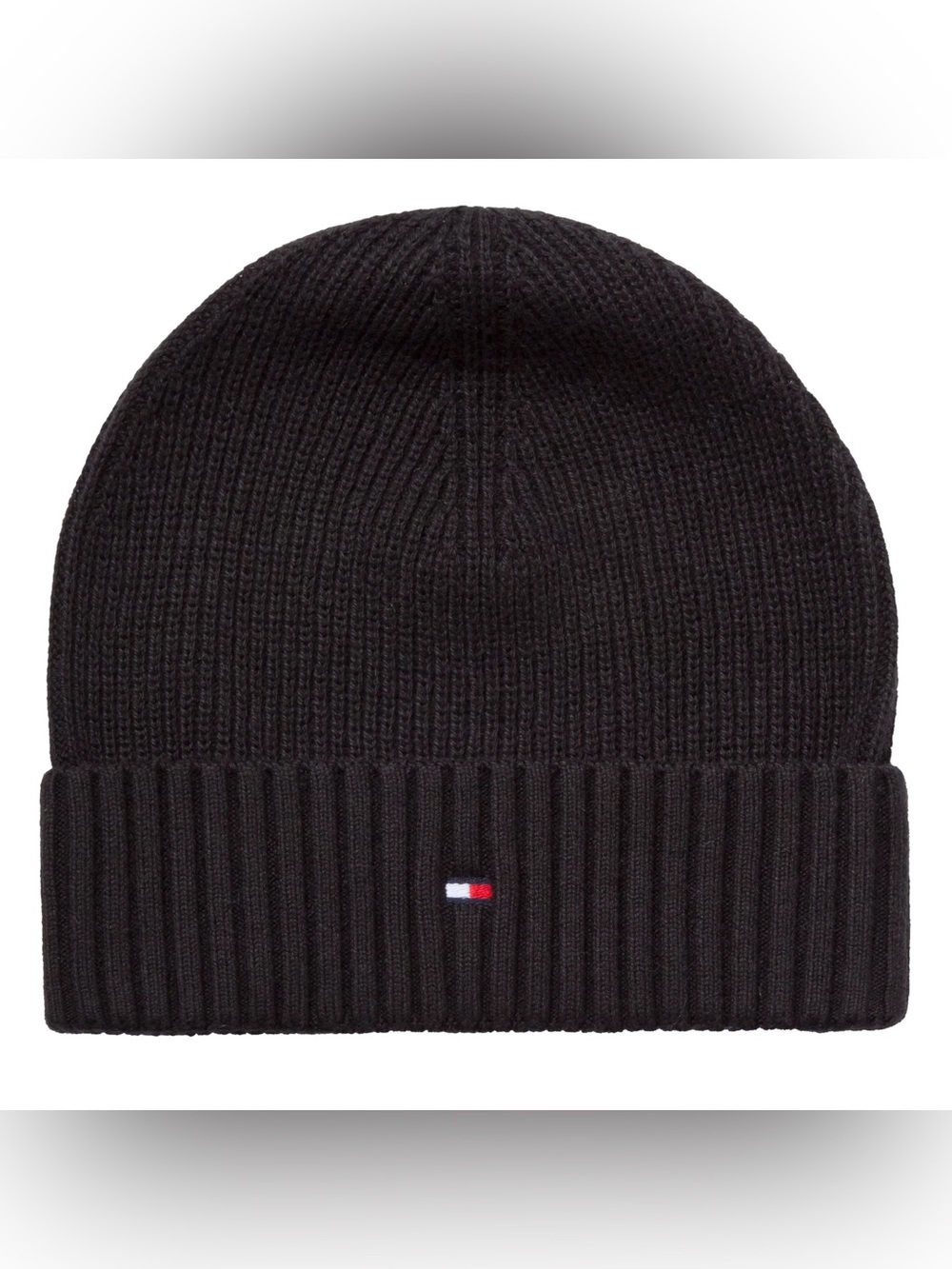 Tommy Hilfiger Cotton-Cashmere Blend Beanie - Picture 2 of 2